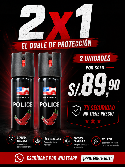 GAS PIMIENTA 2X1